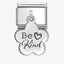 Nomination 'Be Kind' Flower Pendant Link