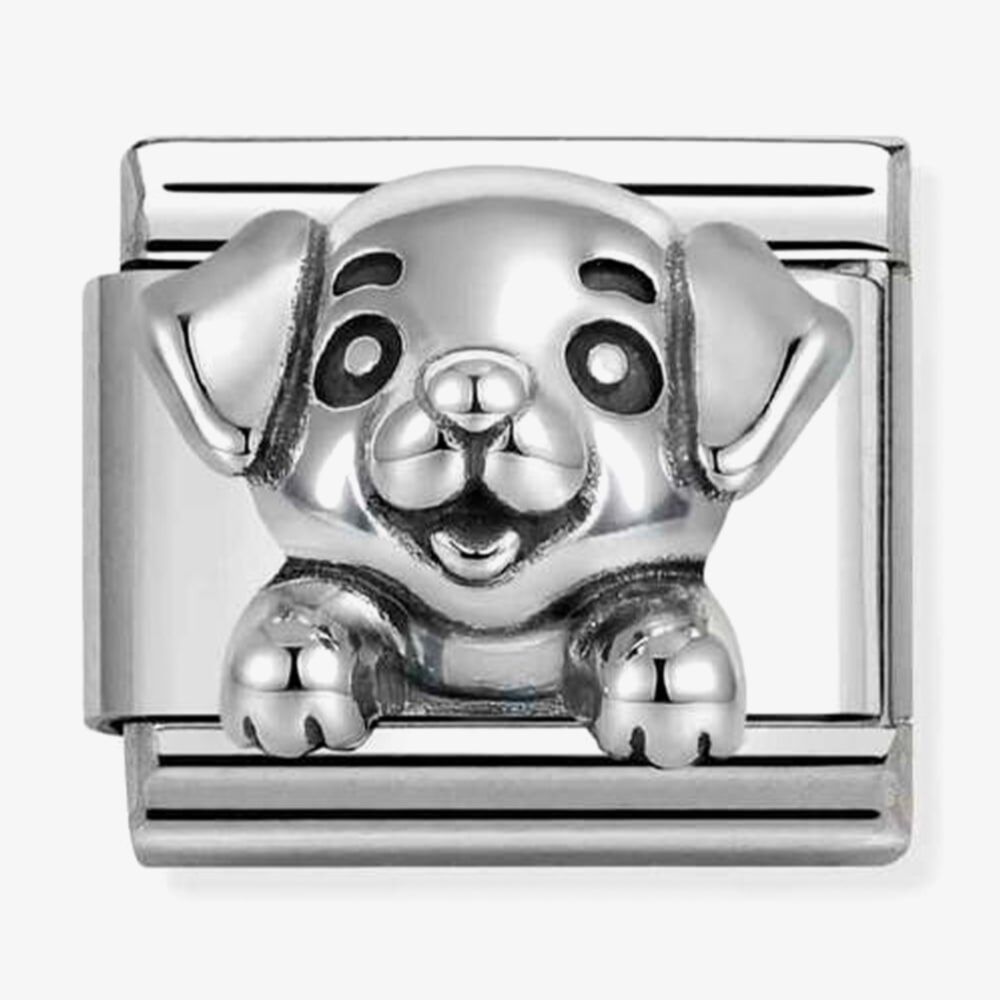 Nomination Silver Dog Composable Link