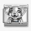 Nomination Silver Dog Composable Link