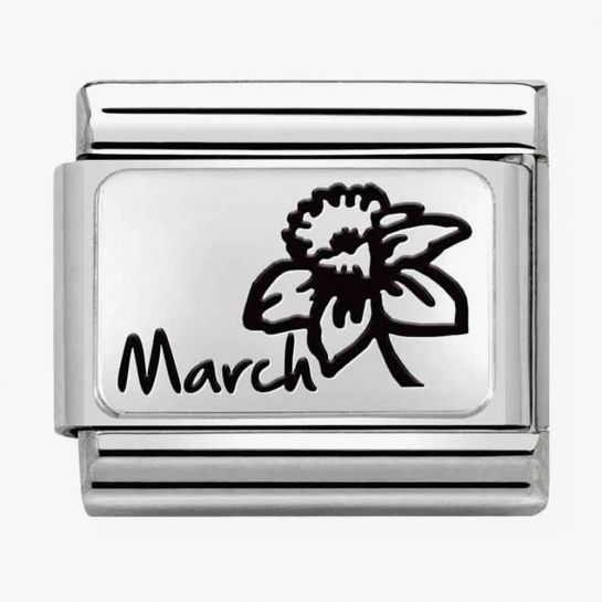 Nomination Birth Flower Composable Link