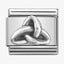 Nomination Silver Trinity Composable Link