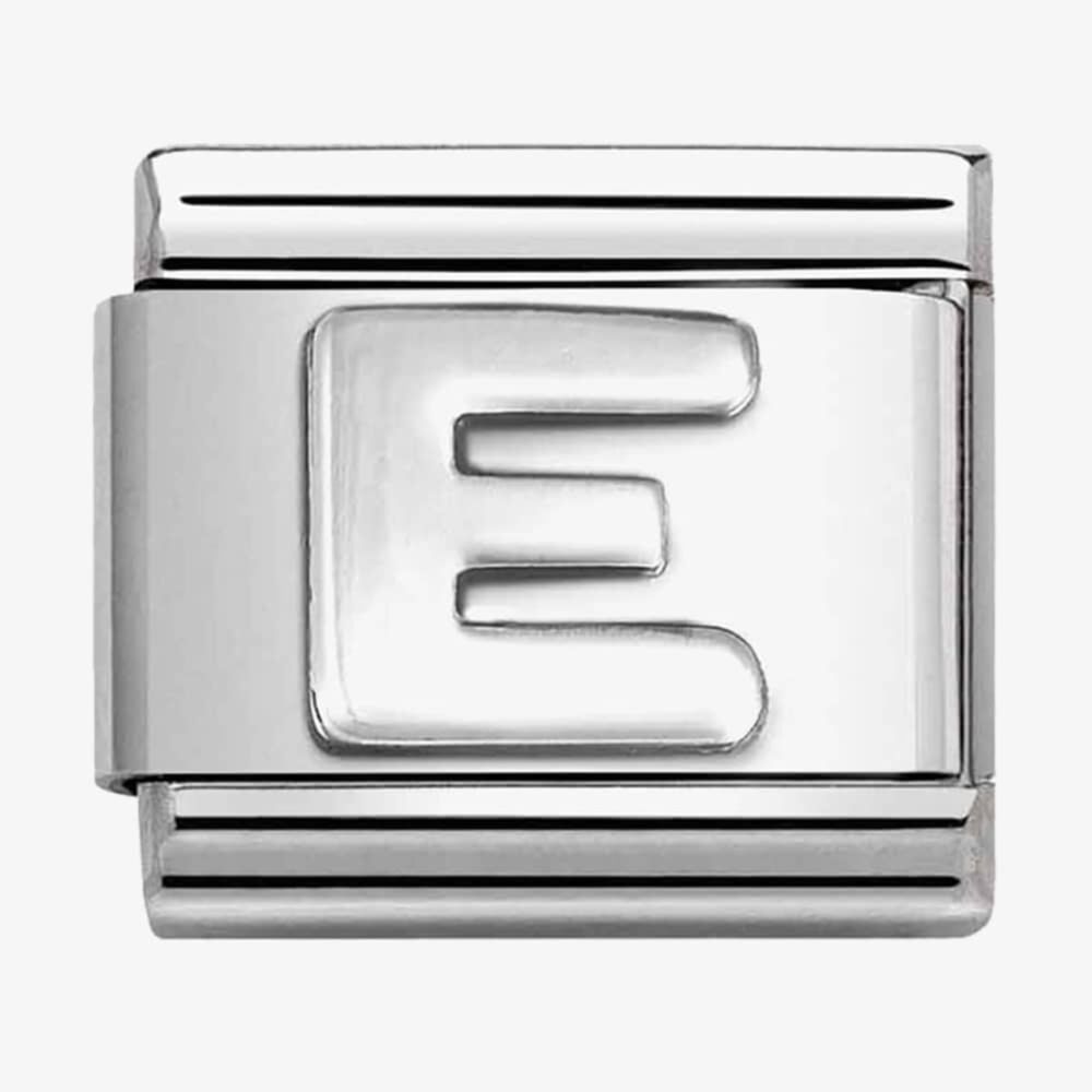 Nomination Silver Letters Composable Link
