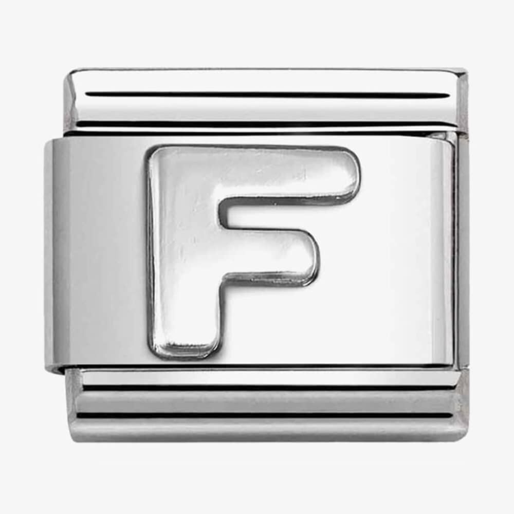 Nomination Silver Letters Composable Link