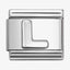 Nomination Silver Letters Composable Link