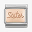 Nomination Rose Gold SISTER Composable Link