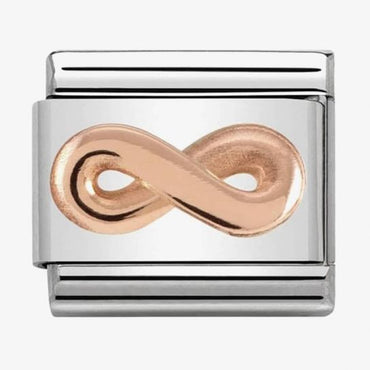 Nomination Rose Gold Infinity Composable Link