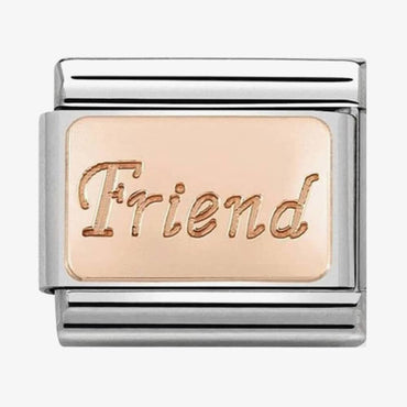 Nomination Rose Gold FRIEND Composable Link