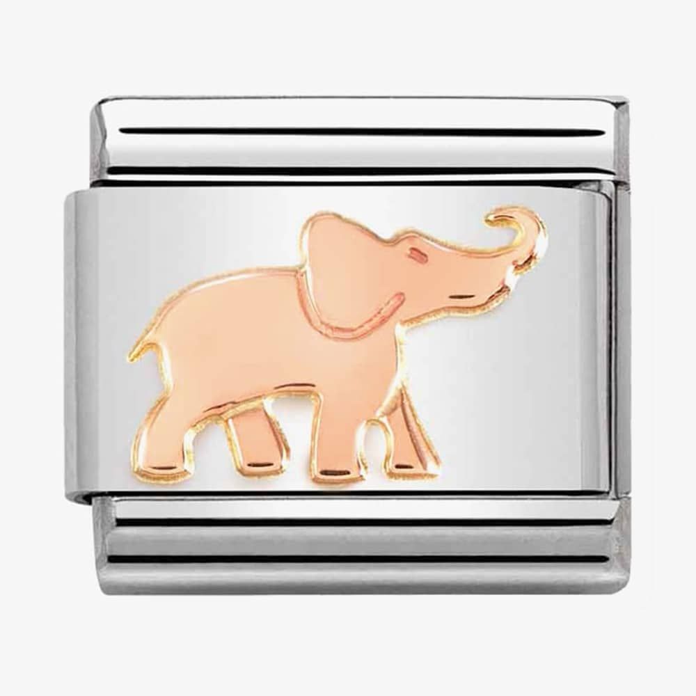 Nomination Rose Gold Elephant Composable Link