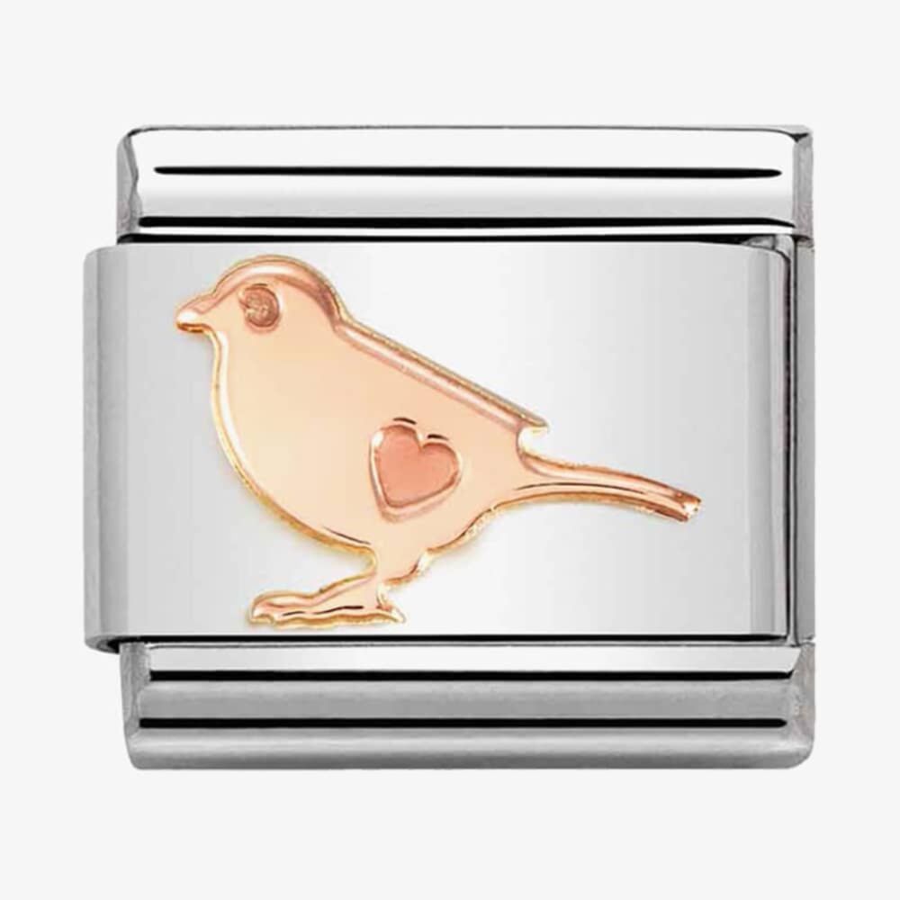 Nomination Rose Gold Bird Composable Link