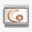 Nomination Rose Gold Moon CZ Composable Link