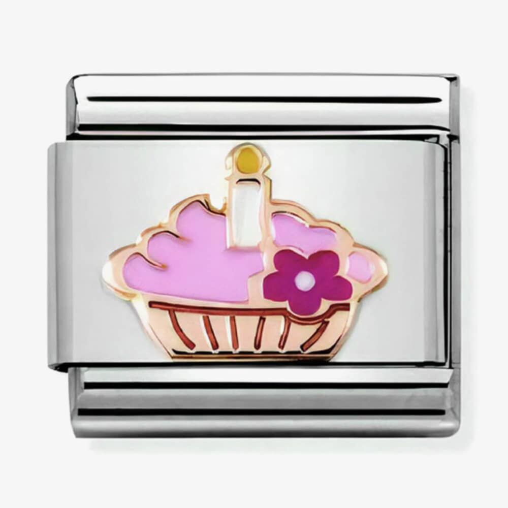 Nomination Pink Cupcake Composable Link