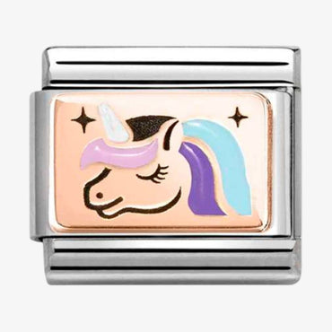 Nomination Rose Gold Unicorn Composable Link