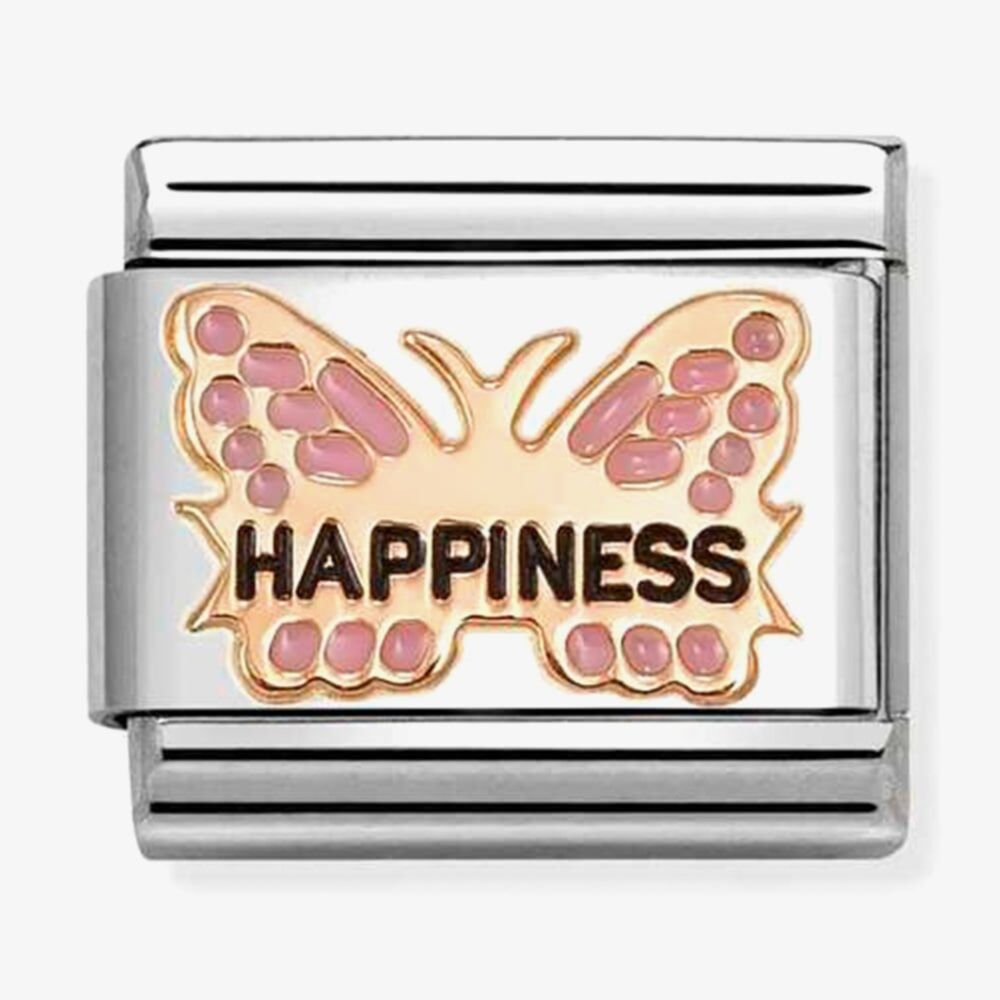 Nomination HAPPINESS Butterfly Composable Link
