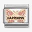 Nomination HAPPINESS Butterfly Composable Link