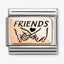 Nomination Rose Gold Friends Composable Link