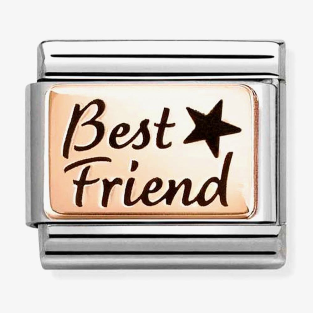 Nomination Best Friend Rose Gold Composable Link