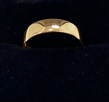 Pre-loved 18ct Plain 5mm Band
