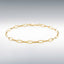 9ct Yellow Gold Paperlink Bracelet