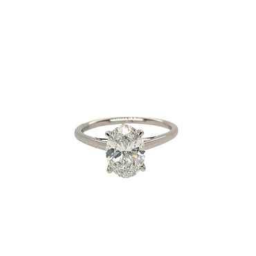 Laboratory Grown 1.50ct Oval Cut Diamond Ring