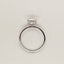 Laboratory Grown Platinum Cushion Cut Diamond Ring