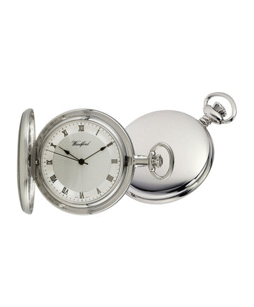 Woodford Manual Wind Sunburst Dial Pocket Watch