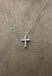 Pre-Loved White Gold Diamond Cross Pendant