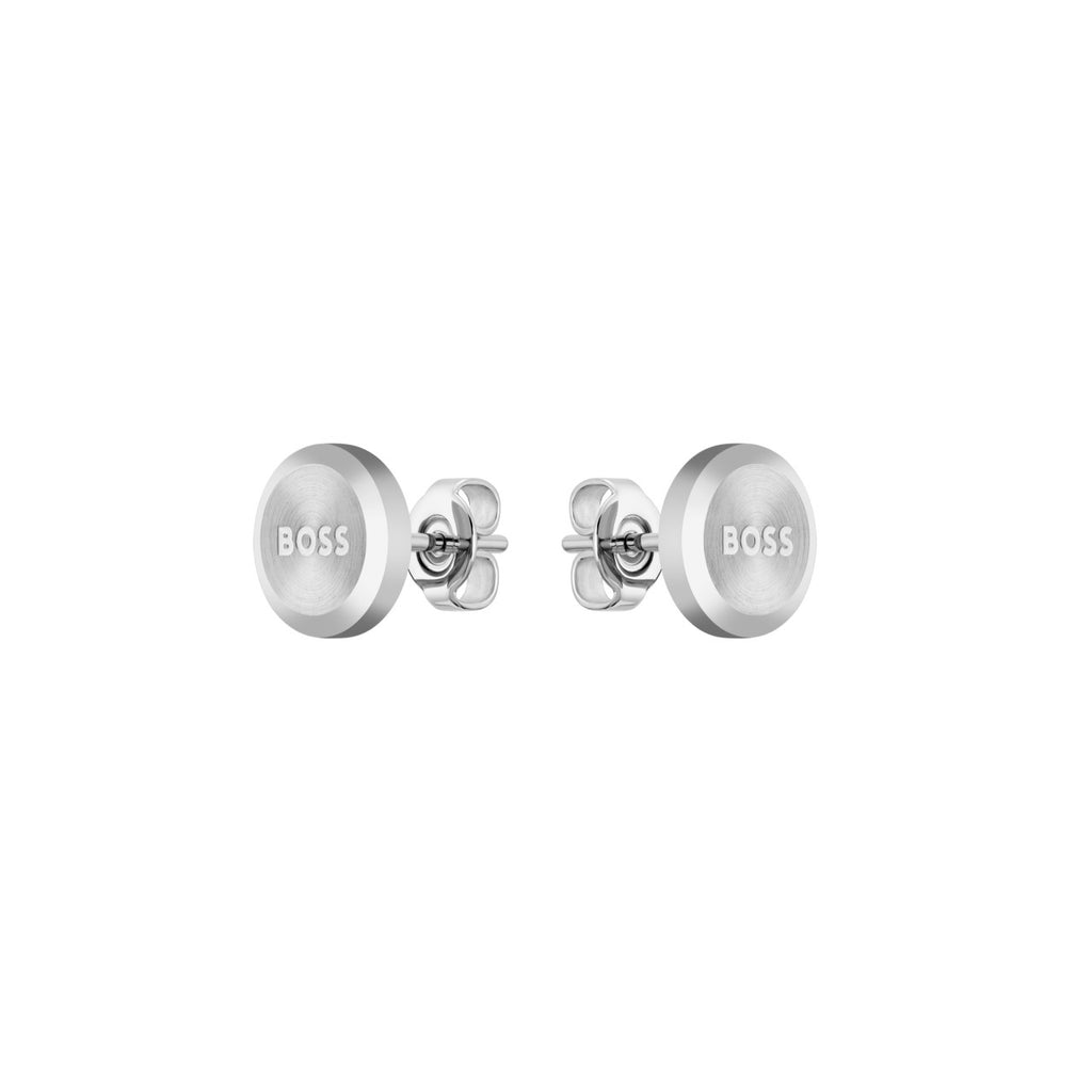 Boss Gents Logo Earrings