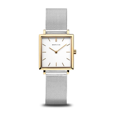 Bering Two Colour Square Dial Watch