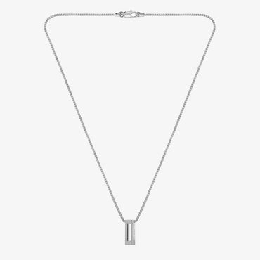 BOSS Candor Stainless Steel Bar Mens Necklace