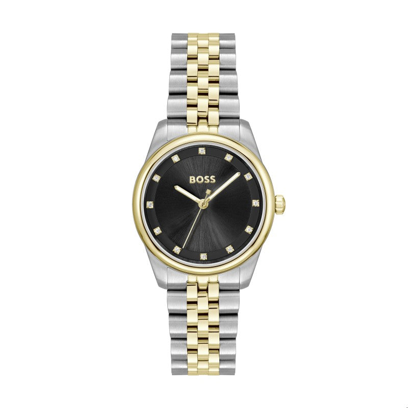 BOSS Two Tone Stainless Steel Ladies Watch