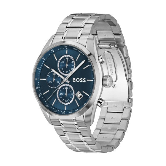 Boss Blue Chronograph Watch