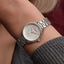 Olivia Burton Classic 30mm Art Deco 2.0 Ivory & Silver Bracelet