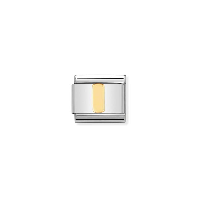 Nomination Gold Alphabet Composable Link