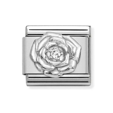 Nomination Silver Rose Composable Link