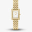 BOSS Lucy Precious Gold Tone Crystal Rectangle Ladies Watch