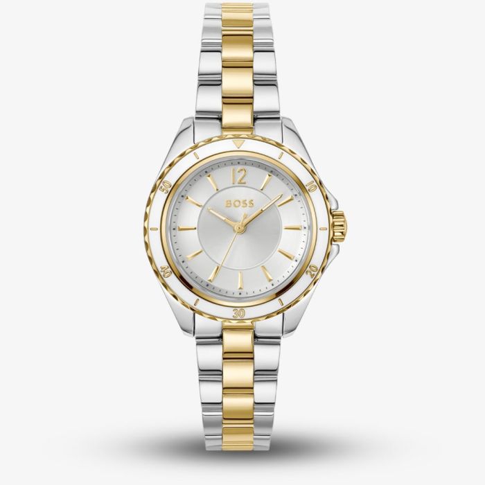 Ladies Boss Sage Aqua Two Colour Watch