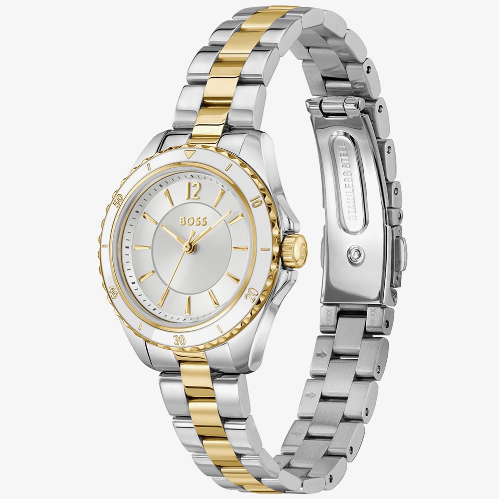 Ladies Boss Sage Aqua Two Colour Watch