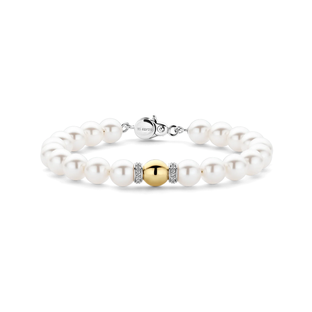 Ti-Sento Pearl Bracelet