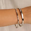 Ti-Sento Classic Zirconia Bangle