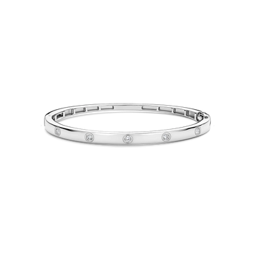 Ti-Sento Classic Zirconia Bangle