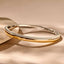 Ti-Sento Bold Zirconia Bangle