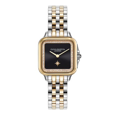 Olivia Burton Black Sunray Watch