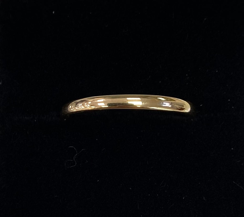 Pre-loved 18ct 1mm Wedding Band