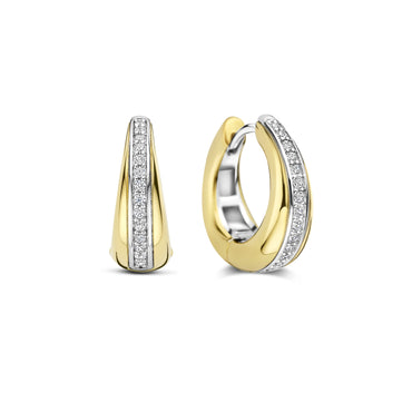 Ti-Sento Layered Hoop Earrings