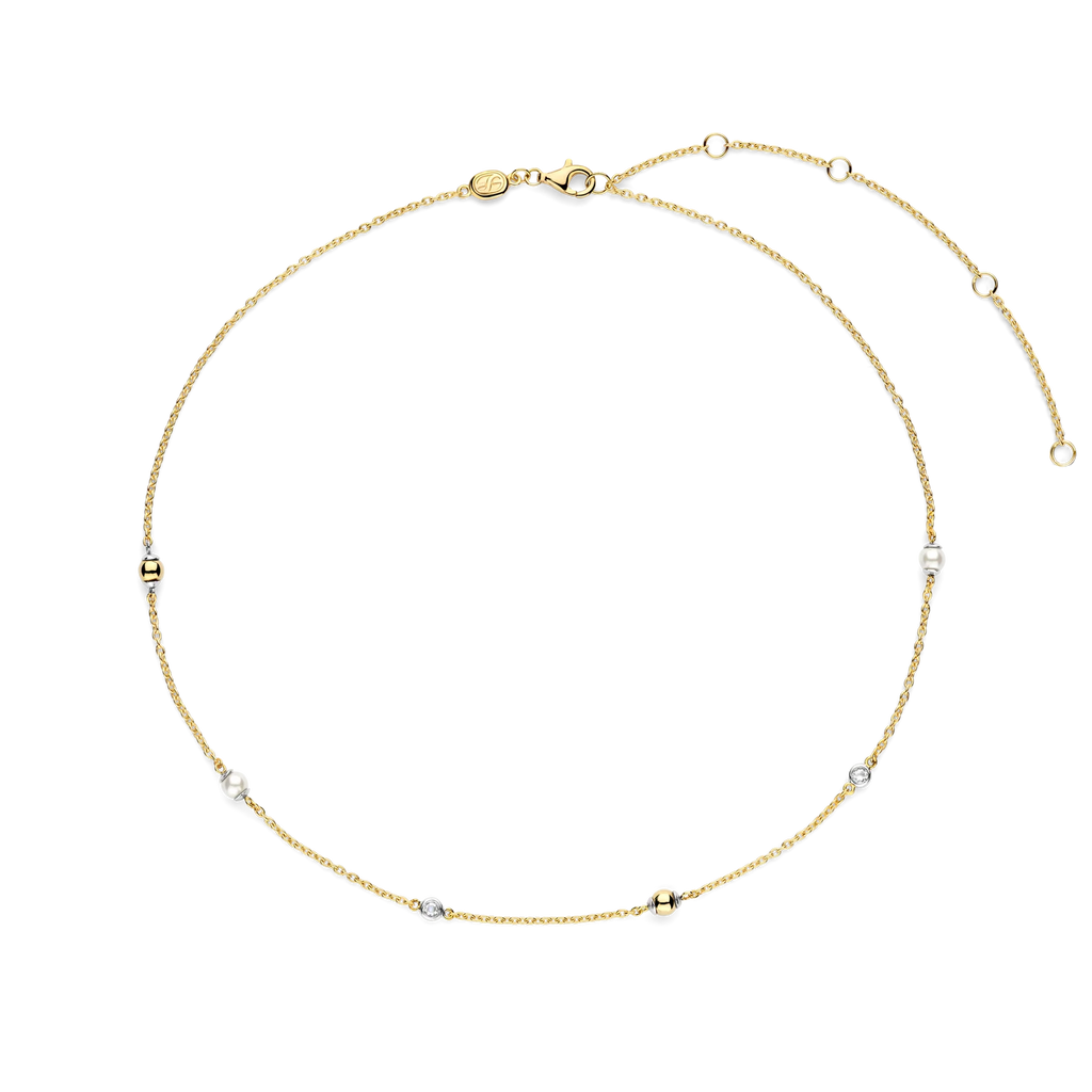 Ti-Sento 18ct Gold Plated Necklet