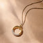 Ti-Sento Modern Pave Necklace