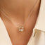 Ti-Sento Double Circle Necklet