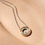 Ti-Sento Double Circle Necklet