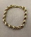 Vintage 9ct Tulip Bracelet