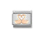 Nomination Rose Gold Swans Composable Link